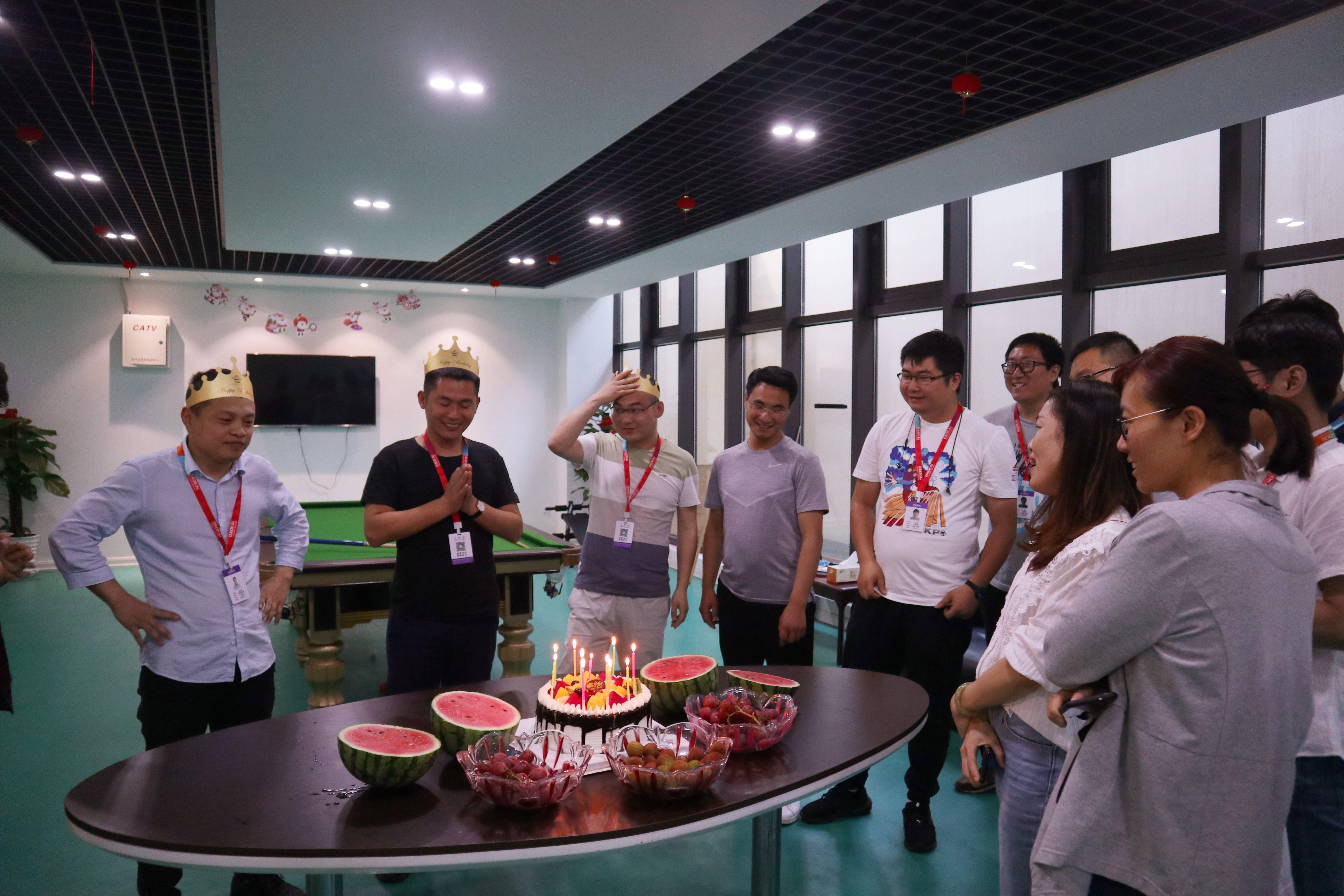 員工集體生日會 | 繽紛五月，把美好的祝福送給你